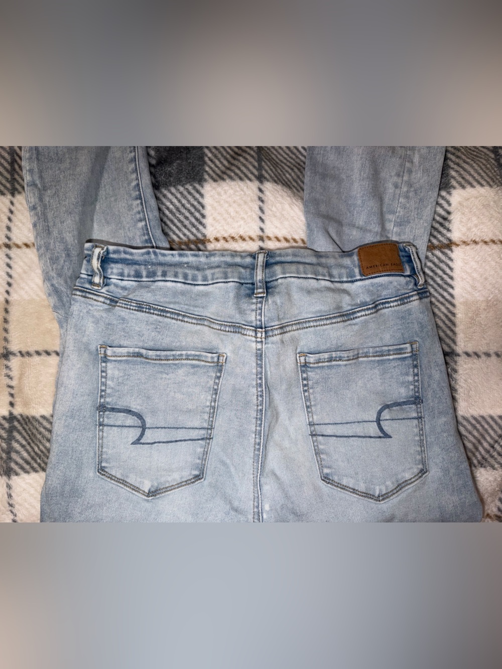 American Eagle Outfitters Light Blue Skinny Jeggings -12R